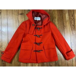 ray beams japanese import orange toggle paddington‎ jacket size 0